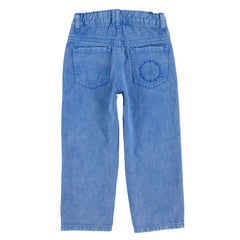 Piupiuchick Unisex Jeans | washed navy - blauw