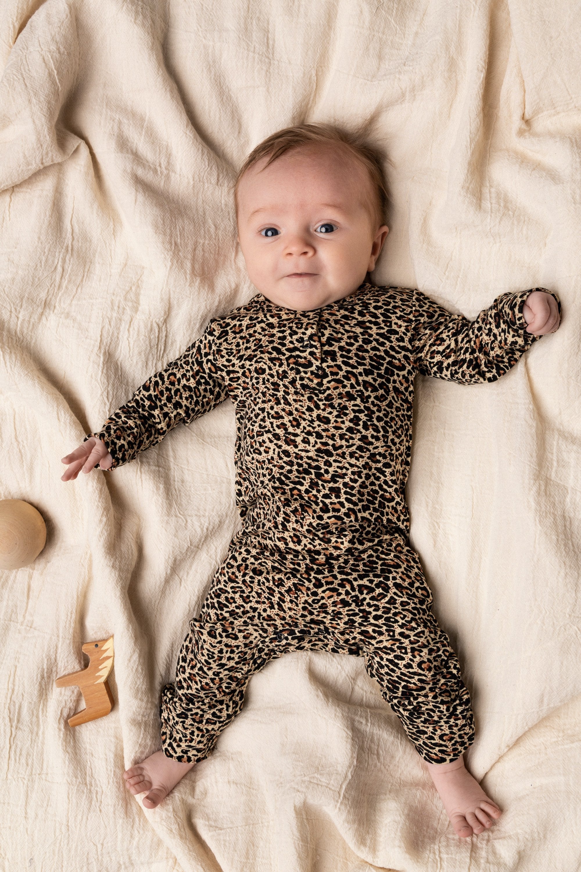 MarMar Copenhagen Leo Bodysuit Leopard Bruin