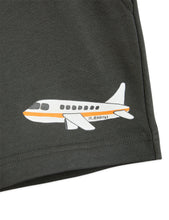 MINI RODINI Airplane sweatshorts - Grey
