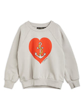 MINI RODINI Sailors heart sp sweatshirt - Grey | Dream out Loud