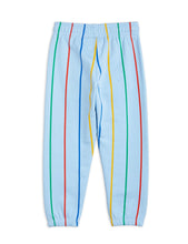MINI RODINI Stripe sweatpants - Blue