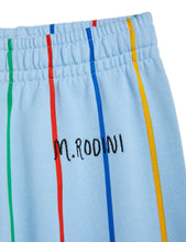 MINI RODINI Stripe sweatpants - Blue
