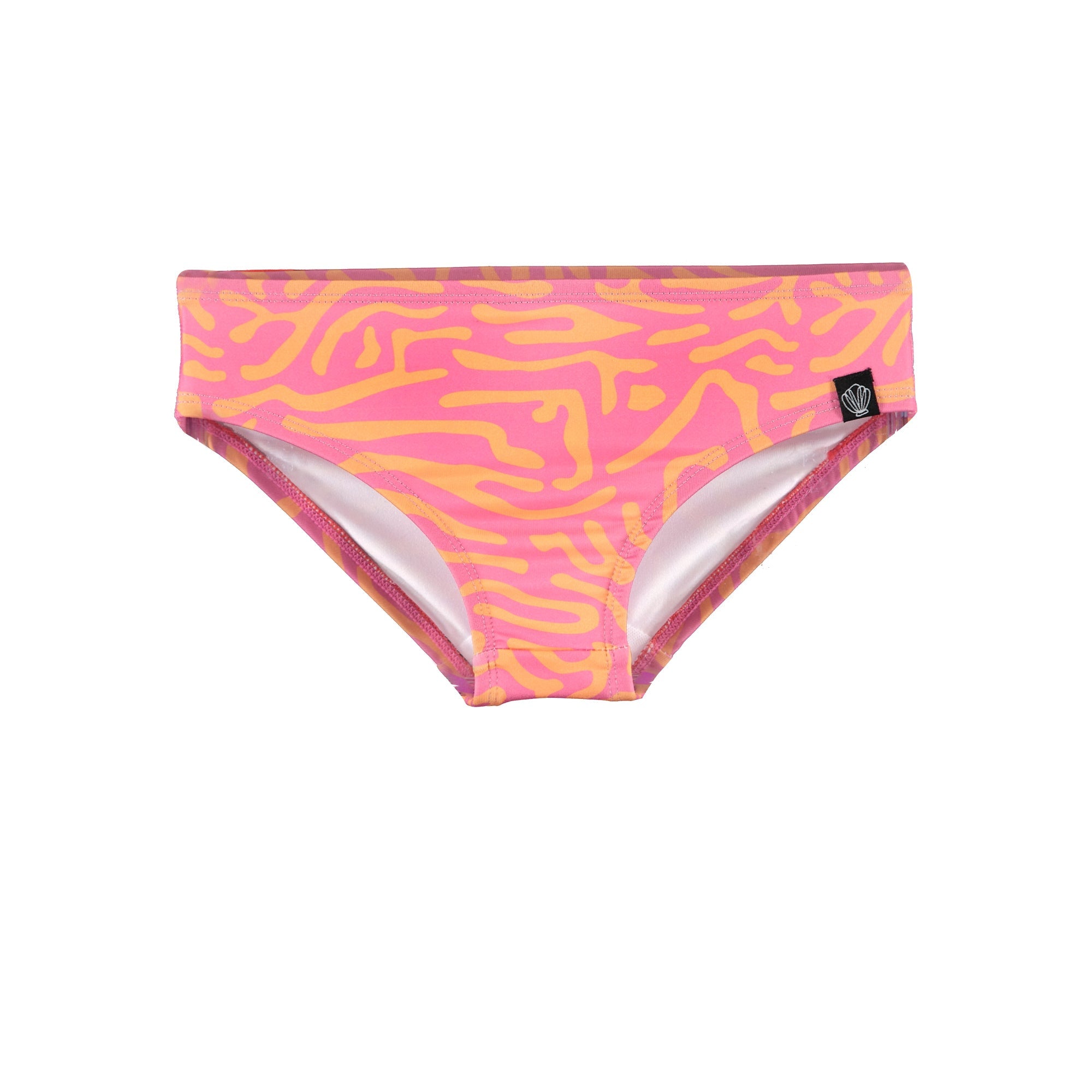 Beach & Bandits UV-Bikini Bottom - Pink Coral | Dream out Loud kids conceptstore, UV zwemkleding, duurzame zwemkleding
