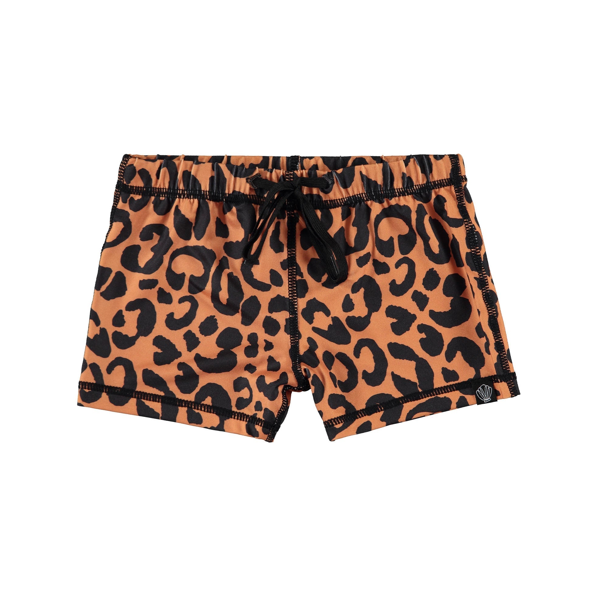 Beach & Bandits UV-Swimshort - Coco Leopard | Dream out Loud kids conceptstore, UV zwemkleding, duurzame zwemkleding