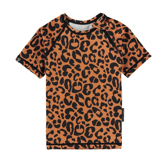 Beach & Bandits UV-shirt - Coco Leopard Tee | Dream out Loud kids conceptstore, UV zwemkleding, duurzame zwemkleding 1280