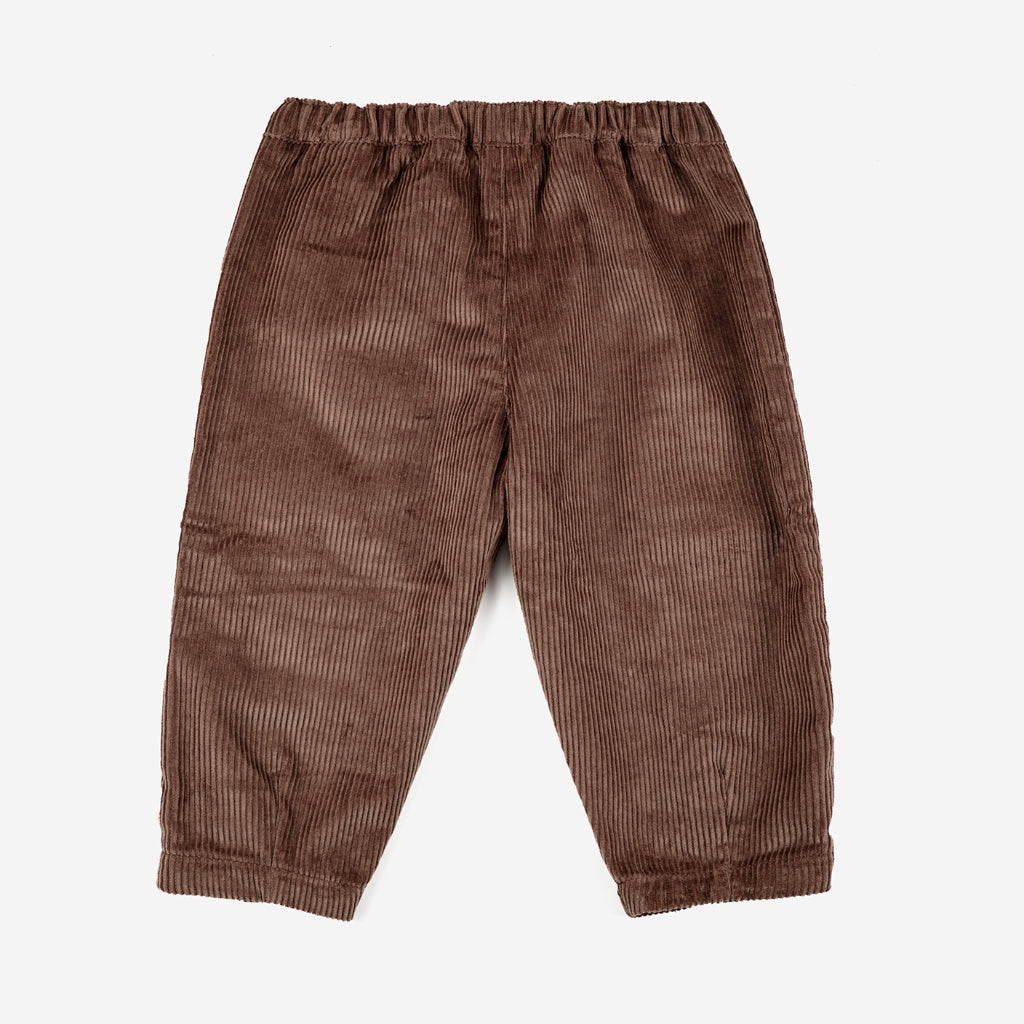 Bobo Choses Baby Color Block corduroy pants - Brown