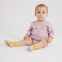 Bobo Choses Baby Little Flower all over wrap body - Lavender