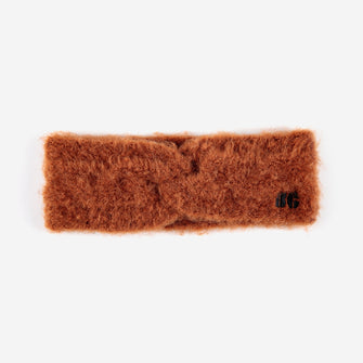 Bobo Choses Baby knot knitted headband - Salmon Pink | Dream out Loud