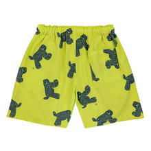 Bobo Choses Big Cat all over woven bermuda shorts | baby & kids conceptstore | duurzame kinderkleding, duurzame babykleding