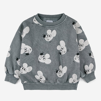 Bobo Choses Mouse all over sweatshirt - Grey | Dream out Loud