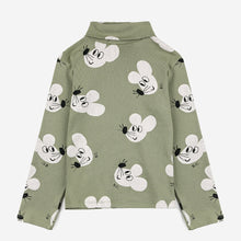 Bobo Choses Mouse all over turtle neck T-shirt - Light Green | Dream out Loud
