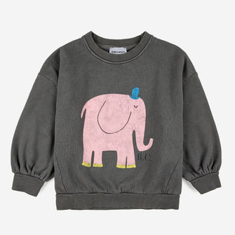 Bobo Choses The Elephant sweatshirt - Dark Grey | Dream out Loud
