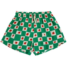 Bobo Choses Tomato all over ruffle shorts | baby & kids conceptstore | duurzame kinderkleding, duurzame babykleding
