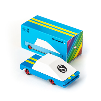 Candylab Toys Candycar Blue Racer #8