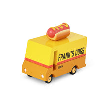 Candyvan - Hot Dog Van - little wooden toy car