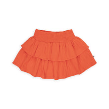 CarlijnQ Basic - layered skirt red | baby kids conceptstore, duurzame kinderkleding, duurzame babykleding