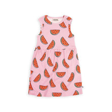 CarlijnQ Watermelon - tanktop dress | baby kids conceptstore, duurzame kinderkleding, duurzame babykleding