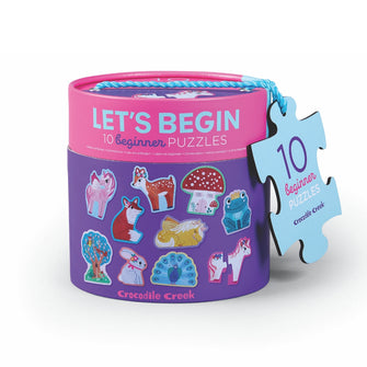 Crocodile Creek - Let's Begin Puzzle - Unicorn - 10x2st | Dream out Loud
