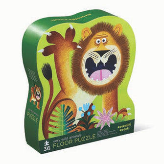 Crocodile Creek - Shaped Puzzle - Very Wild Animals - 36st | Dream out Loud