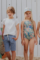 Little Hedonist Surfer Short Broos Blue Shadow