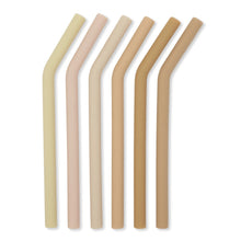 Konges Sløjd Silicone Straws Mini - Sunset Blush | Te koop bij Dream out Loud