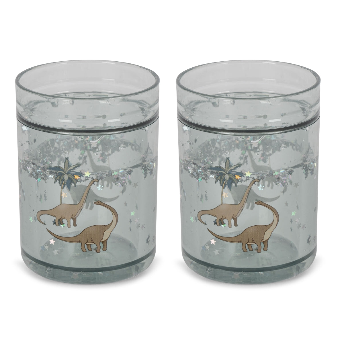 Konges Sløjd 2 Pack Glitter Cups - Dino | Dream out Loud