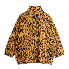 MINI RODINI - Leopard fleece jacket - Beige