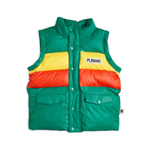 MINI RODINI - Zip sleeve puffer jacket - Green
