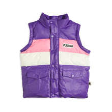 MINI RODINI - Zip sleeve puffer jacket - Purple