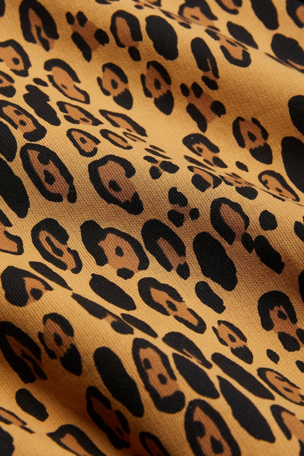 MINI RODINI Basic leopard sweatshirt - Beige