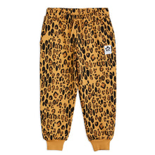MINI RODINI Basic leopard sweatpants - Beige