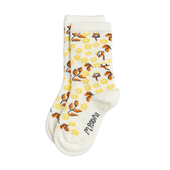 MINI RODINI Flowers 1-Pack Socks | Nieuwe zomercollectie Mini Rodini | Duurzame kinderkleding