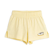 MINI RODINI Jogging Emb Shorts - Yellow | Nieuwe zomercollectie Mini Rodini | Duurzame kinderkleding