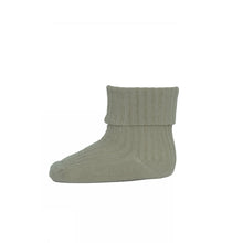 MP Denmark Cotton rib baby socks Desert Sage | Te koop bij Dream out Loud