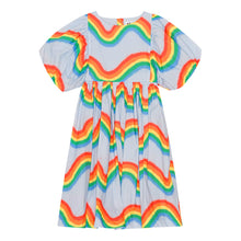 Molo Calyita Dress SS - Rainbow Waves | baby kids conceptstore, duurzame kinderkleding, duurzame babykleding