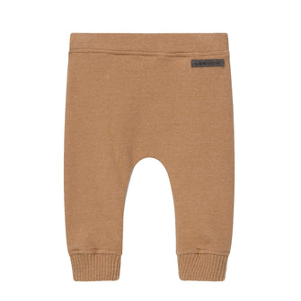 My Little Cozmo Organic knit baby pants - Camel | Dream out Loud