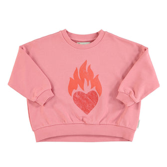 Piupiuchick Sweatshirt - Pink With Heart Print
 
 
 
 
 
 
 
 
 
  | baby kids conceptstore, duurzame kinderkleding, duurzame babykleding