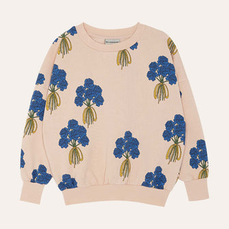The Campamento Flowers Oversized Sweatshirt - Pink | Dream out Loud