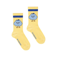 The Campamento Happy Cloud Kids Socks - Yellow | baby kids conceptstore, duurzame kinderkleding, duurzame babykleding