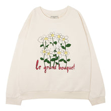 The Campamento Le Grand Bouquet Sweatshirt - Ecru | Dream out Loud