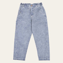 The Campamento Light Blue Washed Trousers - Blue | Dream out Loud