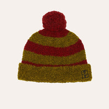 The Campamento Red Striped Beanie - Olive | Dream out Loud