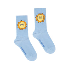 The Campamento Smiling Sun Kids Socks - Blue | baby kids conceptstore, duurzame kinderkleding, duurzame babykleding