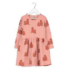 Lötiekids Seals Waist Seam Dress - Rose | Dream out Loud