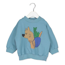 Lötiekids Veggie Wolf Baby Sweatshirt - Blue | Dream out Loud