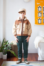 Wander & Wonder Fleece Denim Jacket - Copper Cord
