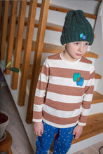 Wander & Wonder Striped Tee - Clay Stripe