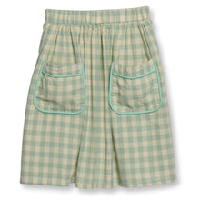 Wander & Wonder Gathered Skirt - Sage Check | Dream out Loud