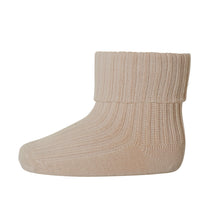 mp Denmark Cotton rib baby socks - Rose Dust | Dream out Loud