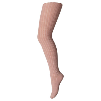 mp Denmark Cotton rib tights - Wood Rose | Dream out Loud